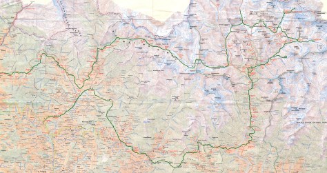 Trek Khumbu - Rolwaling : Charikot - Shivalaya - EBC - Tashi Lapsa - Barhabise